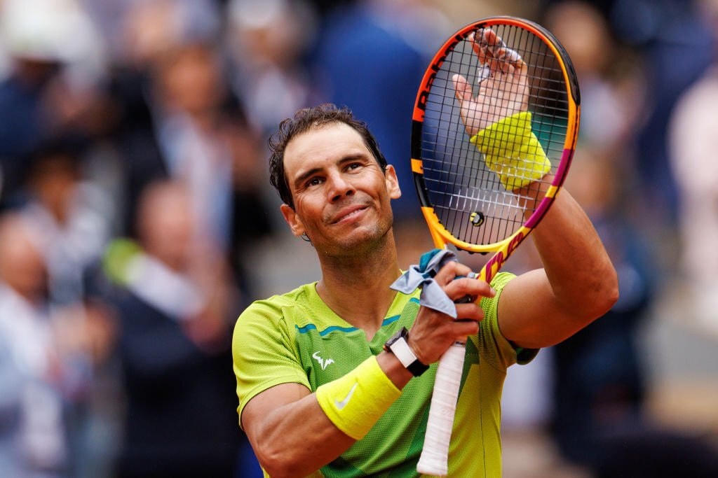 Nadal chỉ mất 2 giờ 02 phút cho trận đấu mở màn (Ảnh: Getty).