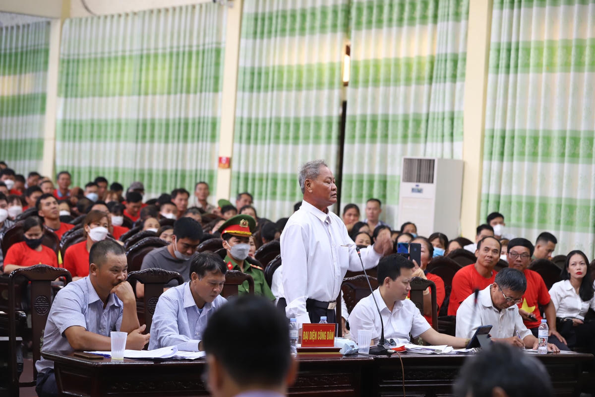 Rất nhiều tâm tư, nguyện vọng được người dân nêu ra tại cuộc đối thoại.