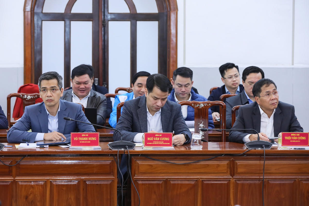 Các đại biểu dự Hội nghị tại điểm cầu Trung ương.