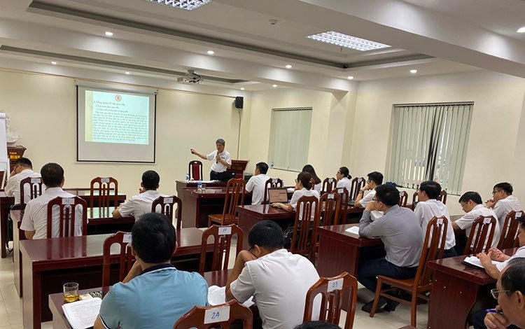 Tính đến hết quý III/2023, KTNN đã tổ chức 35/48 lớp đào tạo, bồi dưỡng.