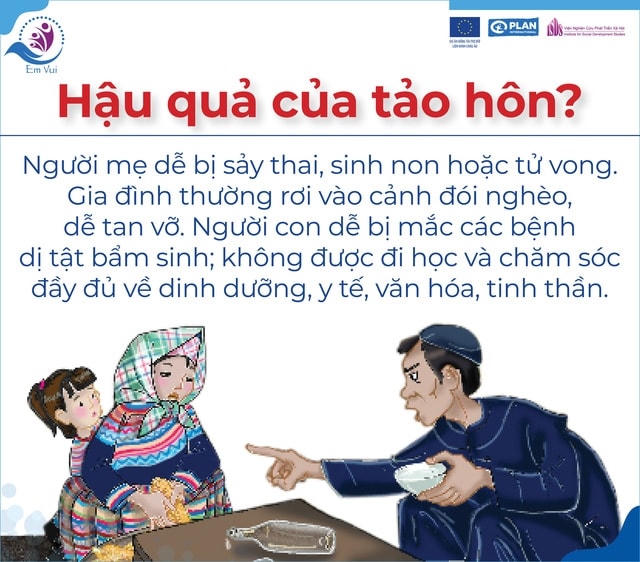 Tuyên truyền tảo hôn và hôn nhân cận huyết trên ứng dụng Em vui.