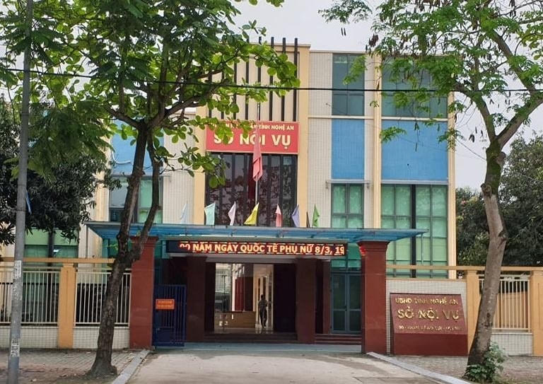 Trụ sở Sở Nội vụ tỉnh Nghệ An.