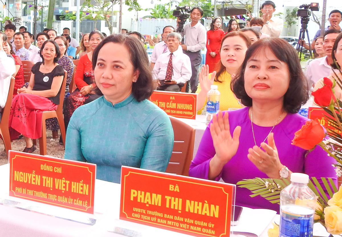 Đà Nẵng: Tưng bừng Ngày hội Đại Đoàn kết ở Khu dân cư 24 phường Hòa Xuân