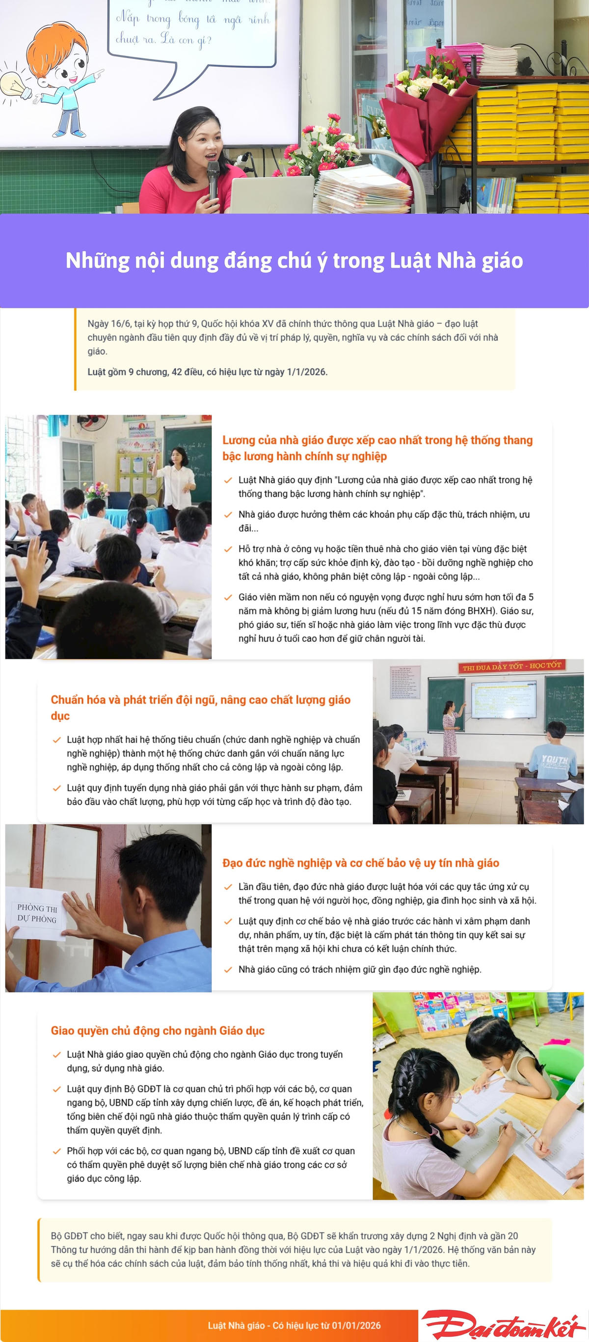 Luật Nhà giáo Quyền lợi và chính sách tối ưu cho giáo viên (5)