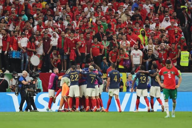 Đánh bại 'Sư tử Atlas', tuyển Pháp xuất sắc vào chung kết World Cup