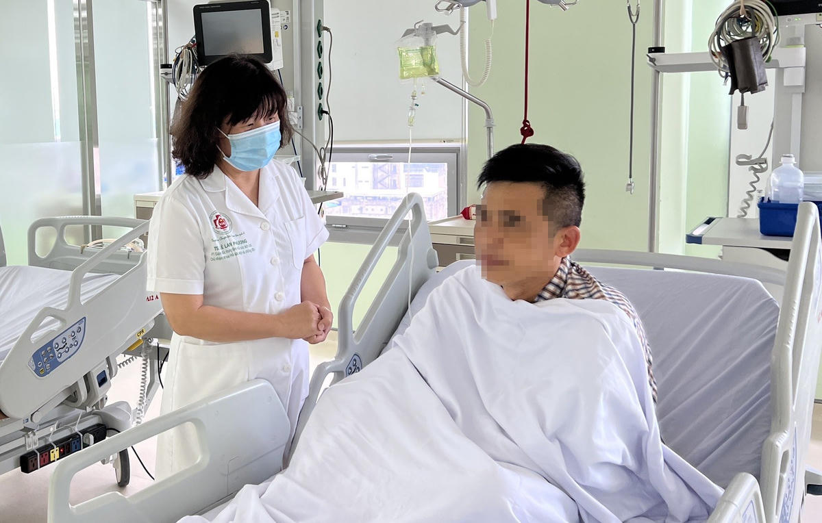 Sức khỏe của hai cha con ở Hải Phòng đã ổn định. Ảnh: BSCC.  