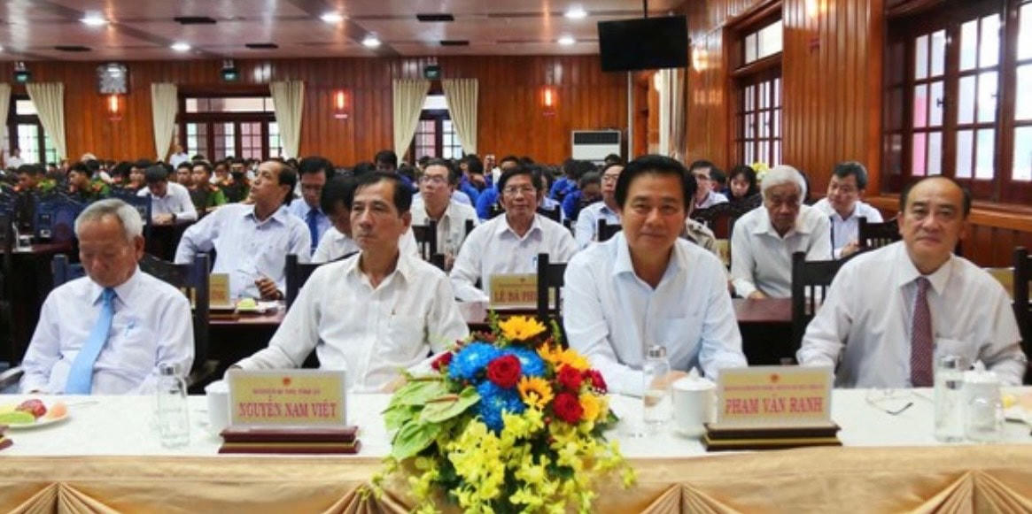 Buổi lễ kỷ niệm 120 năm ngày sinh đồng chí Võ Văn Ngân.