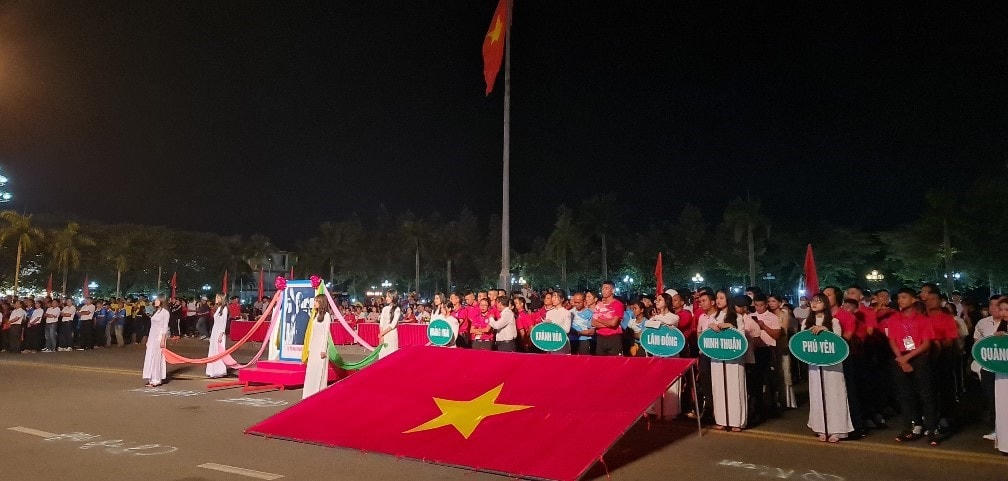 Các đơn vị tham gia hội thi thể thao các DTTS toàn quốc lần thứ XII.