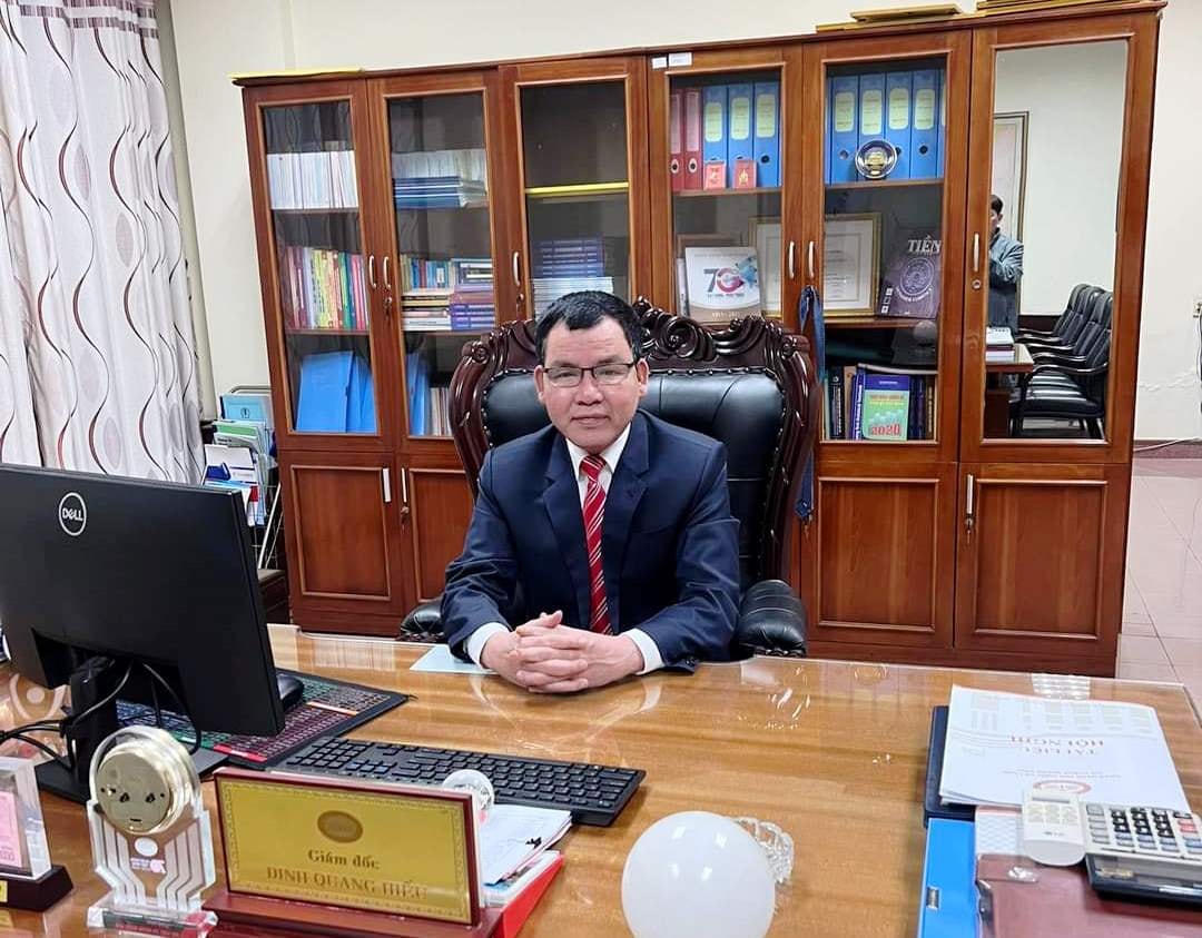 Ông Đinh Quang Hiếu - Giám đốc NHNN chi nhánh tỉnh Quảng Bình.