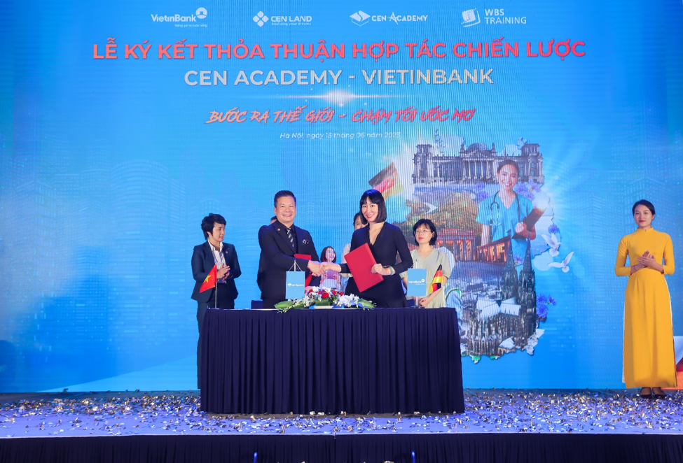 VietinBank chính thức trở thành đối tác chiến lược của Cen Land.  