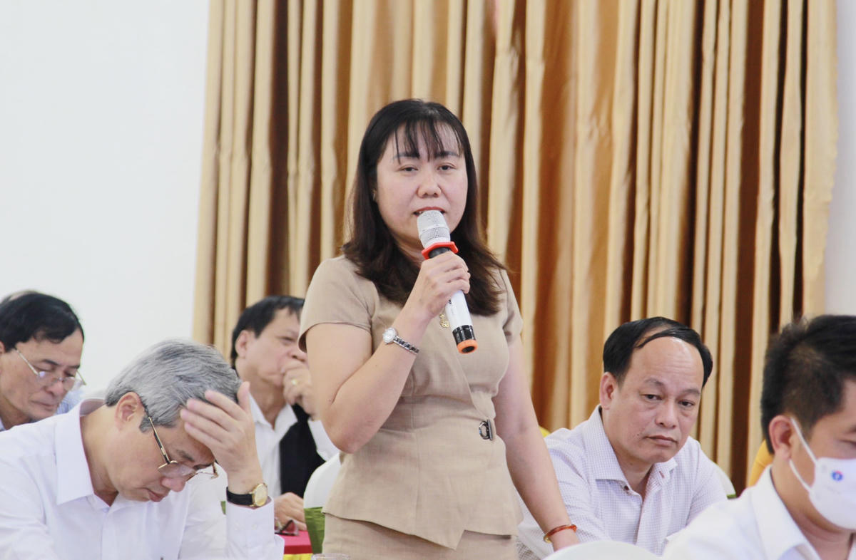 Bà Lê Thị Thu Thủy.