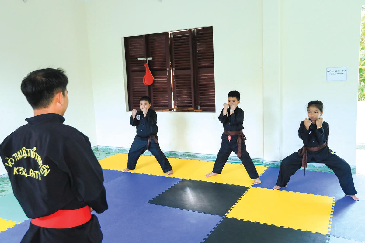Lớp học đặc biệt ở Trường Sa