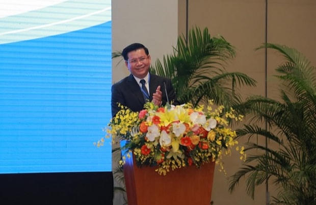 PGS.TS Đinh Văn Châu phát biểu khai mạc hội thảo.