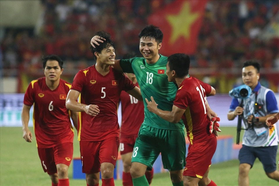 U23 Việt Nam sau khi giành Huy chương Vàng SEA Games 31 lại chuẩn bị bước vào vòng chung kết U23 châu Á tại Uzbekistan. Ảnh: L.Đ.