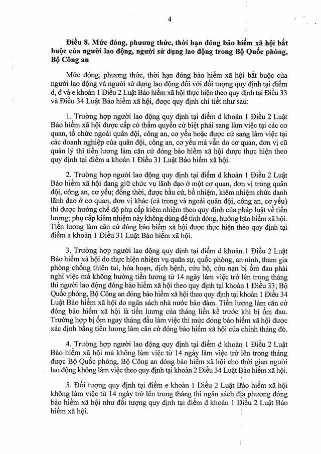 Nghị định 157/2025/NĐ-CP: Quy định mới về lương hưu, lộ trình nghỉ hưu, trợ cấp... đối với quân nhân, Công an, dân quân thường trực- Ảnh 4.