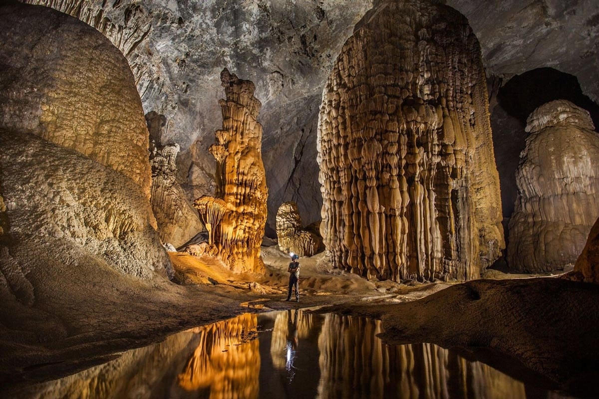 Vẻ đẹp bên trong hang Sơn Đoòng.