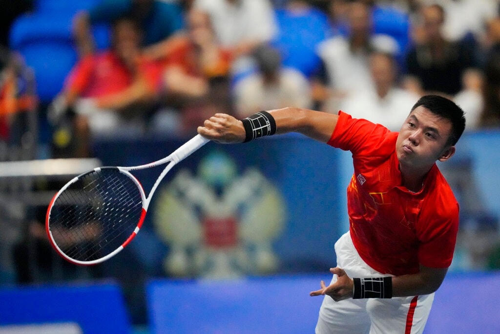 Lý Hoàng Nam vào tứ kết một giải Challenger 80 (Ảnh: AP).