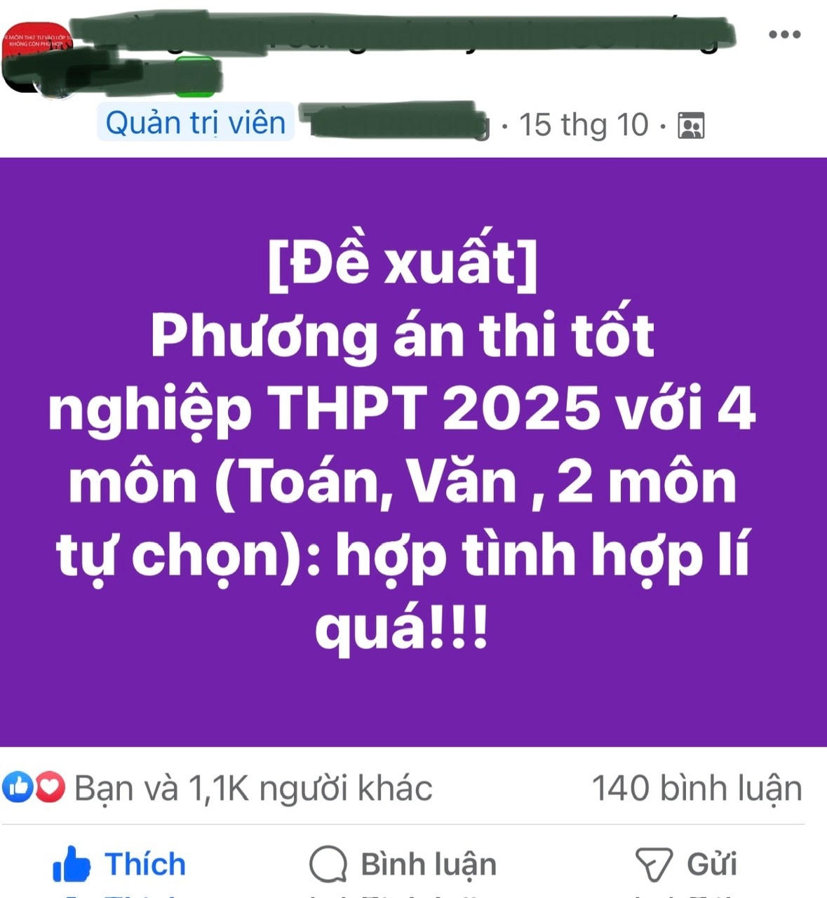 Chủ đề về phương án thi tốt nghiệp THPT 2025 được đưa ra bàn luận, thu hút hàng nghìn ý kiến góp ý trên các diễn đàn mạng xã hội.