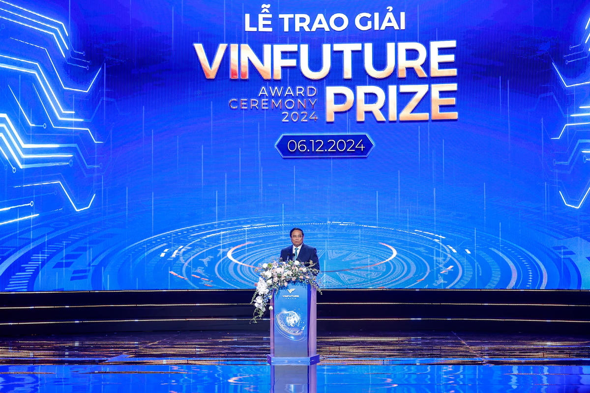 Phát biểu của Thủ tướng Phạm Minh Chính tại lễ trao giải thưởng VinFuture 2024- Ảnh 2.
