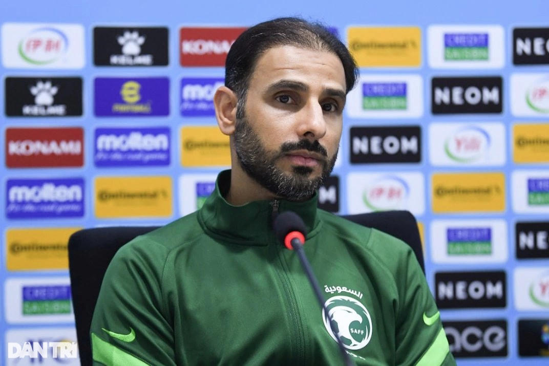 HLV Al Shehri của U23 Saudi Arabia đánh giá cao U23 Việt Nam. Ảnh: Dân Trí.