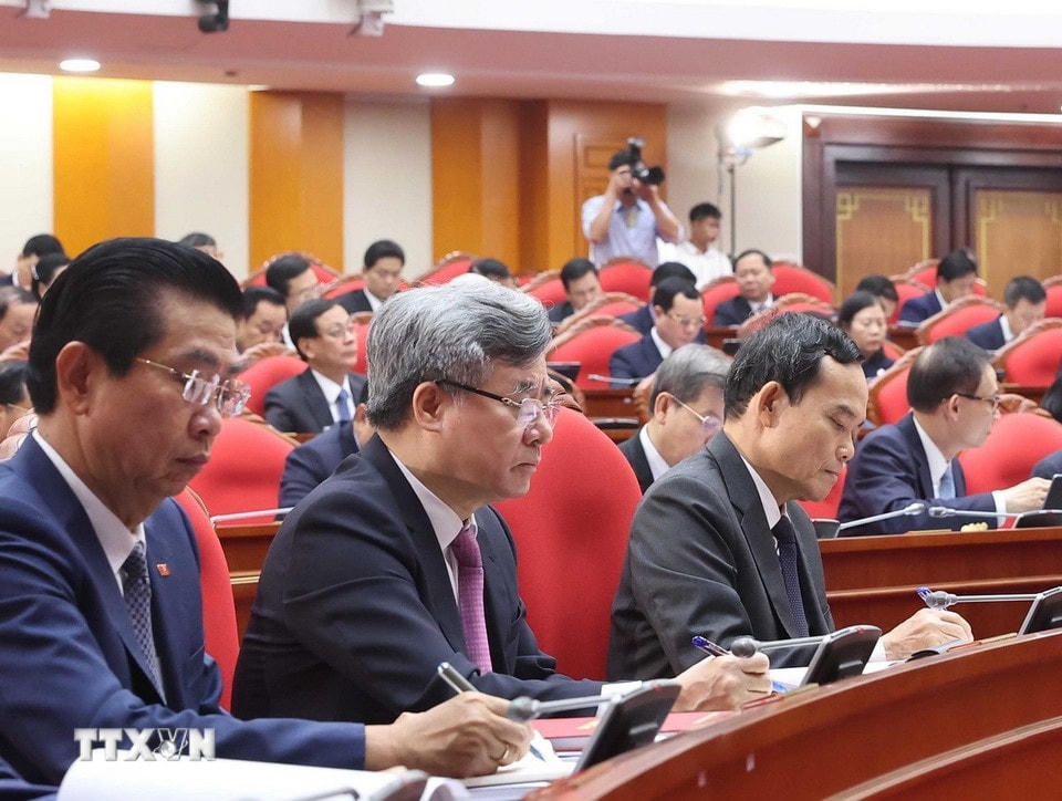 Các đại biểu tham dự hội nghị. (Ảnh: Thống Nhất/TTXVN)