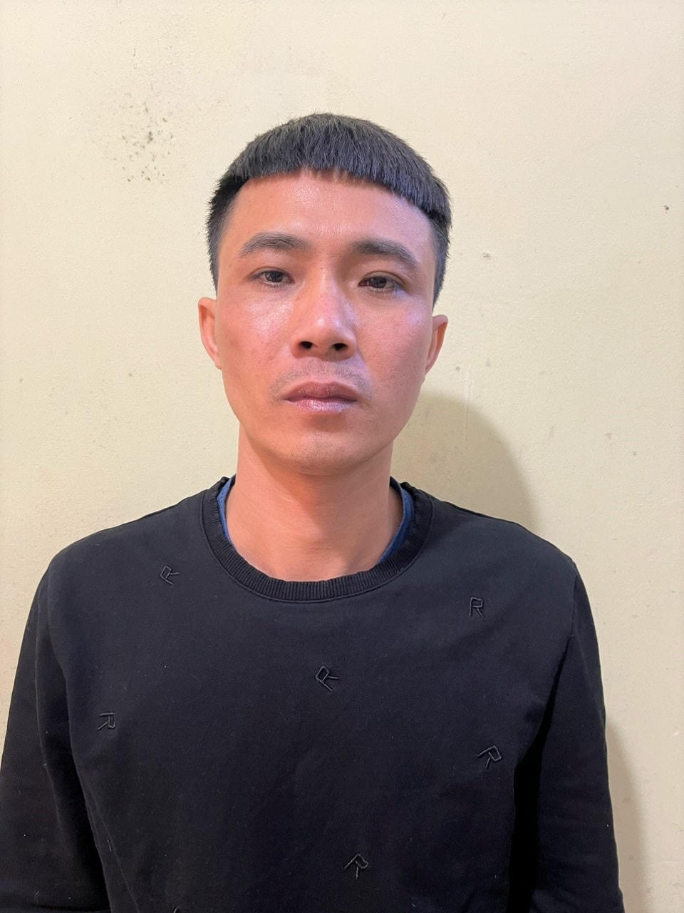 Đối tượng Nguyễn Duy Năng tại cơ quan Công an.