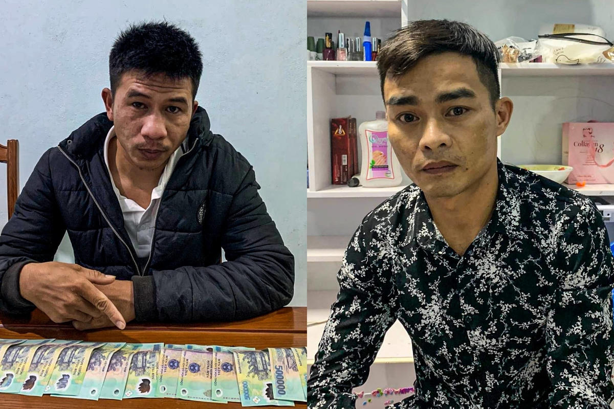 Đoàn Văn Dương (bên trái) và Hồ Văn Tiện (Ảnh: Anh Khanh). Nguồn: Dân Trí.