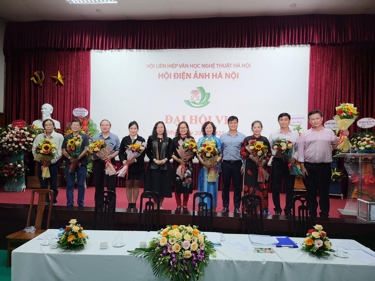BCH Hội Điện ảnh Hà Nội nhiệm kỳ 2020-2025.