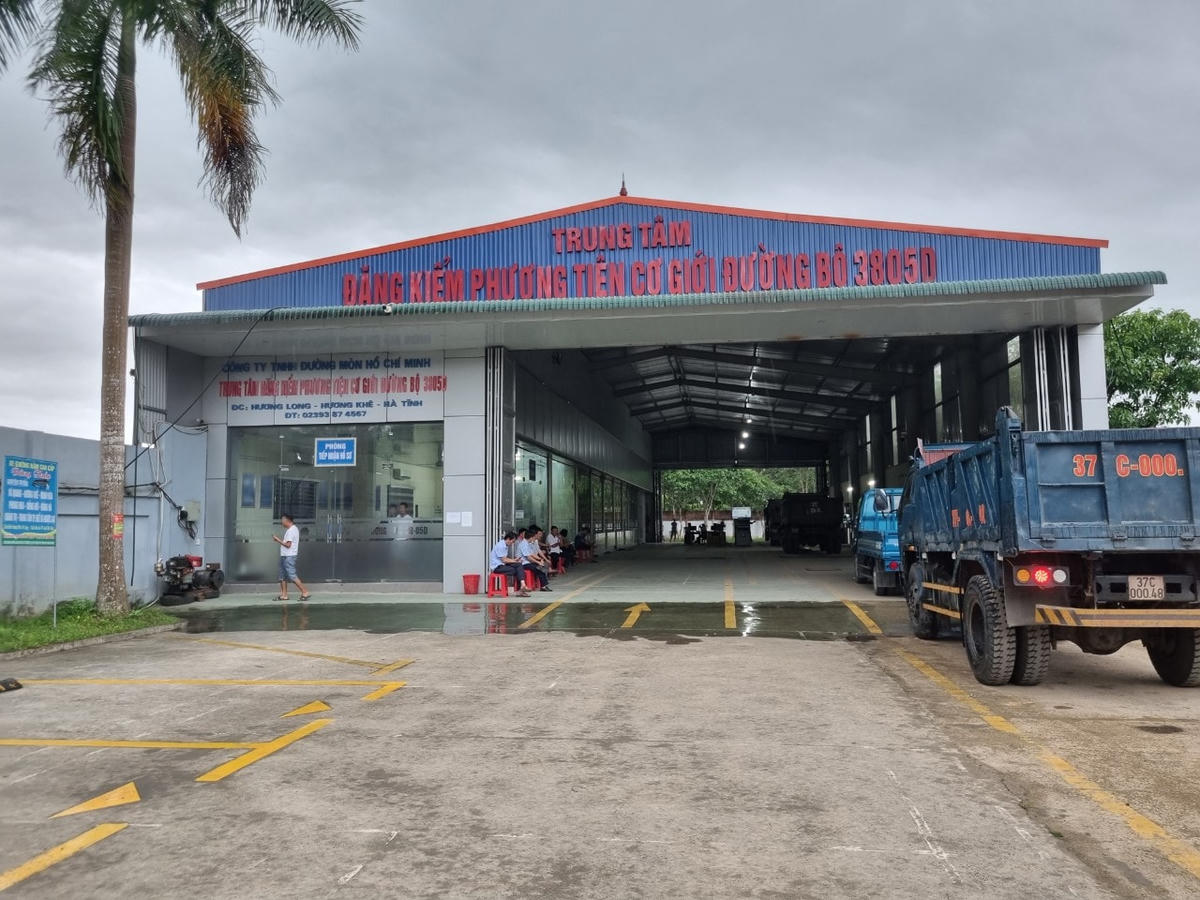 Trung tâm đăng kiểm xe cơ giới 3805D (nơi đăng kiểm cho xe ô tô Kia màu đỏ biển 38D…)