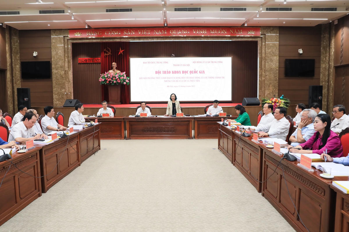Quang cảnh hội thảo.