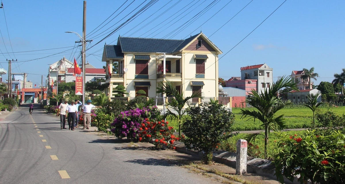 Địa bàn Khu dân cư ở Nam Định ngày nay. Ảnh: Quang Vinh.