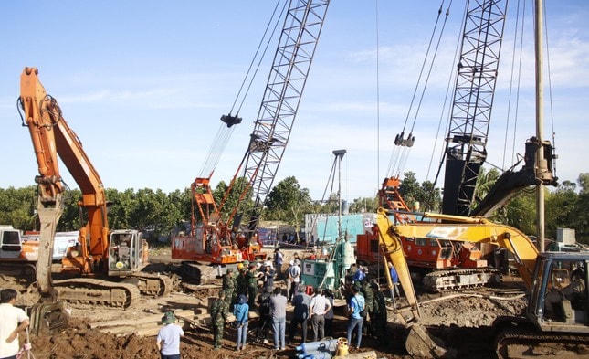 Hiện trường vụ việc.