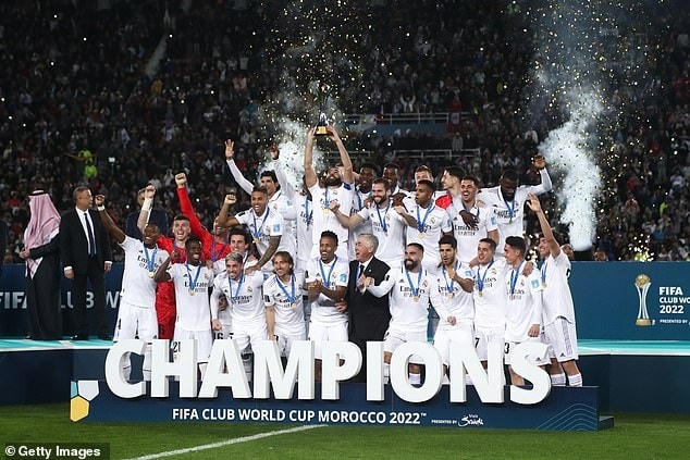 Real Madrid vô địch FIFA Club World Cup (Ảnh: GI).
