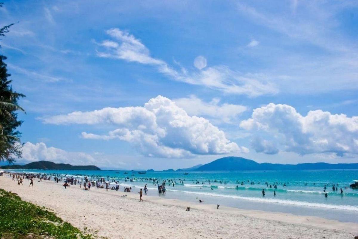 Bãi biển Trà Cổ, TP Móng Cái, tỉnh Quảng Ninh. (Ảnh minh họa).