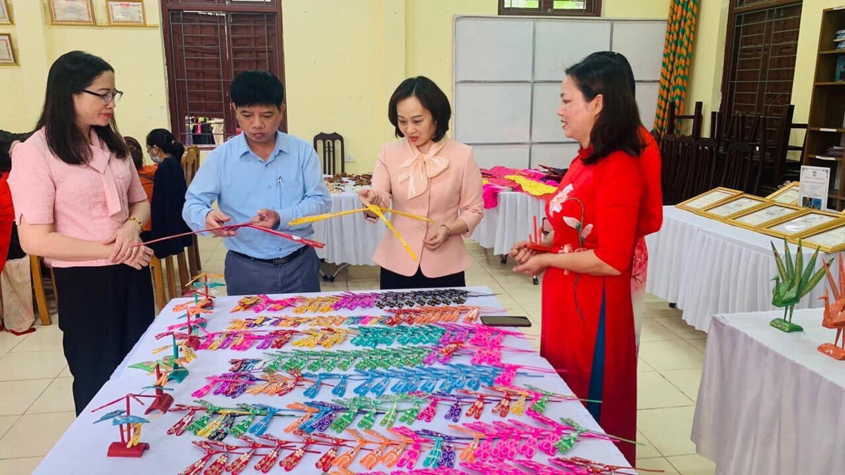 Chuồn chuồn tre của HTX Minh Đính.