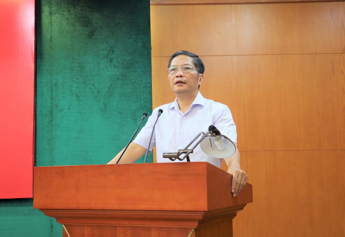 Trưởng Ban Kinh tế Trung ương Trần Tuấn Anh phát biểu chỉ đạo và kết luận hội thảo