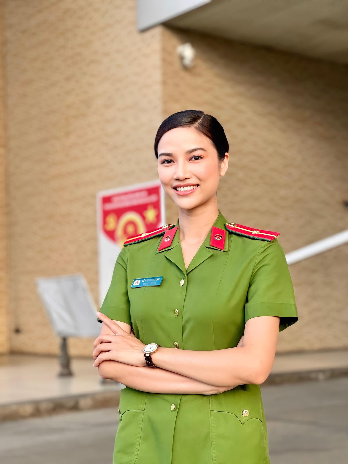 Tạo hình mới của Anh Đào trong bộ phim sắp lên sóng "Đấu trí".