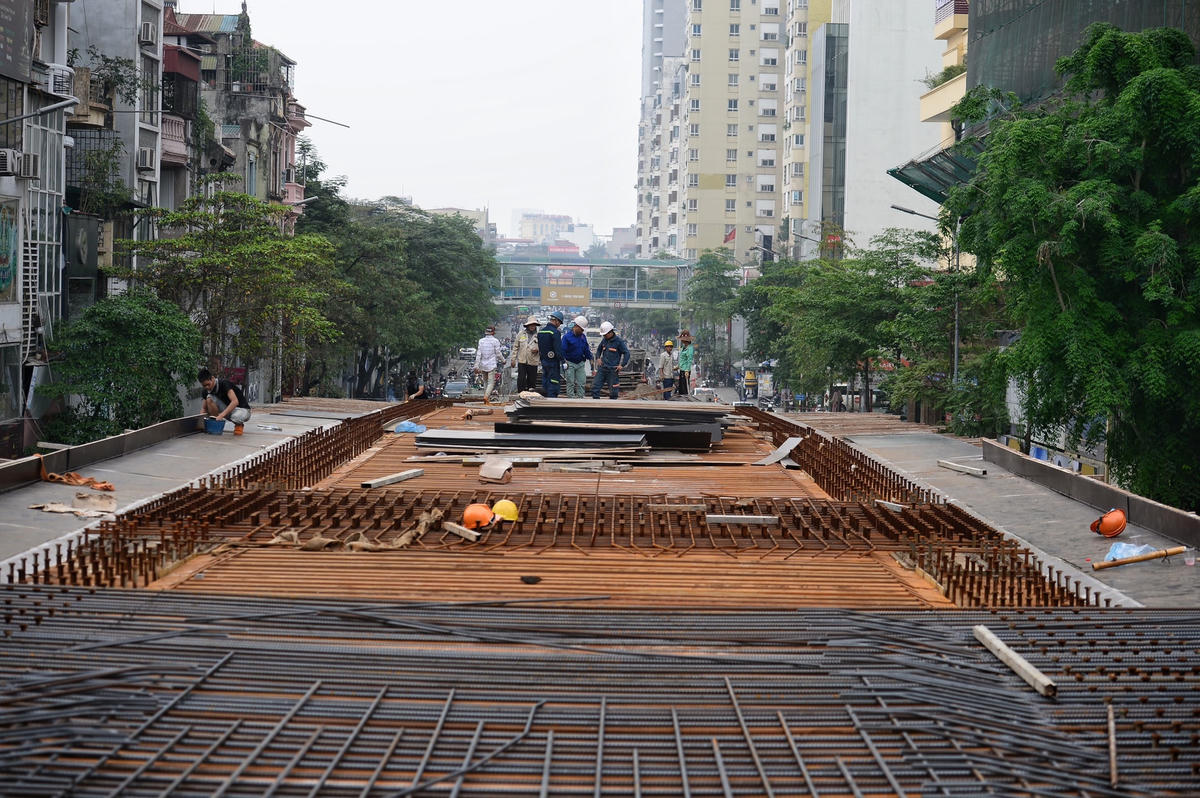 Hà Nội: Cầu vượt chữ C Chùa Bộc - Phạm Ngọc Thạch tiếp tục lùi tiến độ?