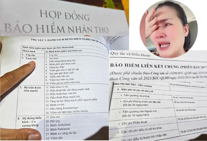 Một hợp đồng bảo hiểm có thể từ vài chục trang đến cả trăm trang, không phải khách hàng nào cũng có thể đọc kỹ và hiểu rõ, như trường hợp diễn viên Ngọc Lan. Ảnh: Bình An.  