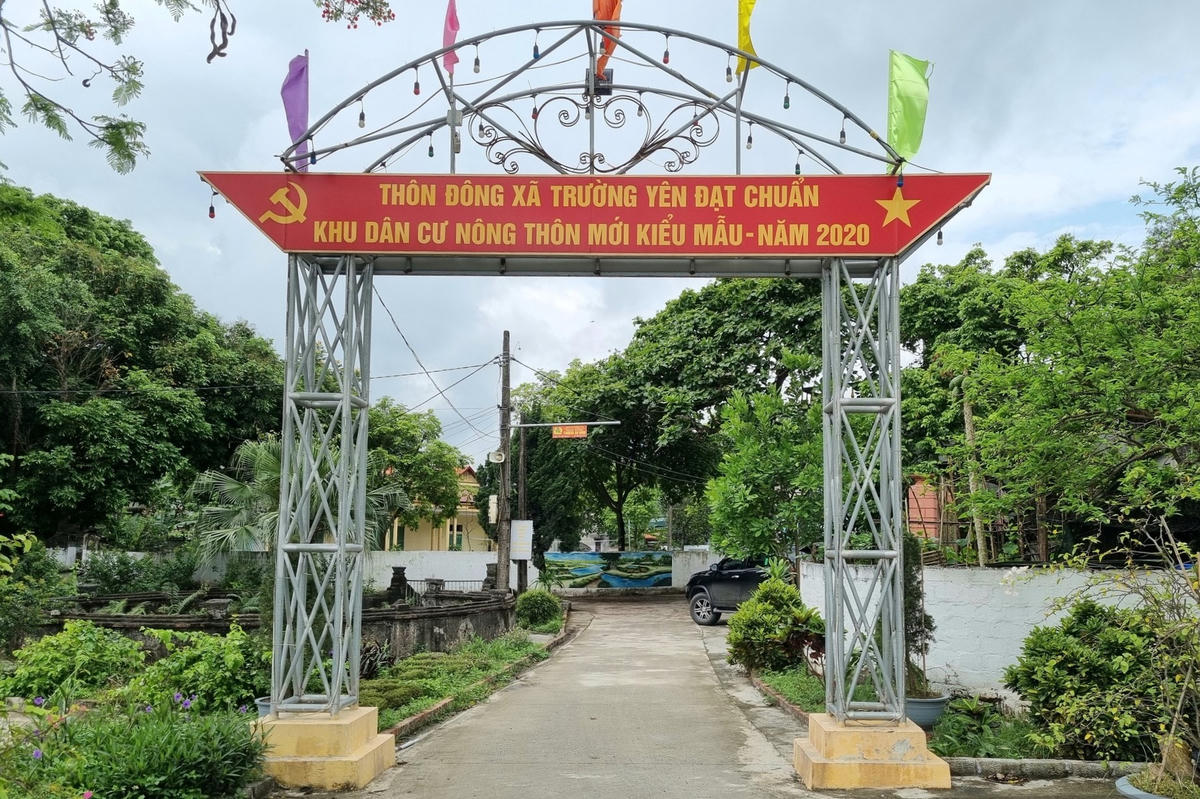 Xã Trường Yên (huyện Hoa Lư) là một trong những địa phương đầu tiên đạt chuẩn NTM kiểu mẫu của tỉnh Ninh Bình.