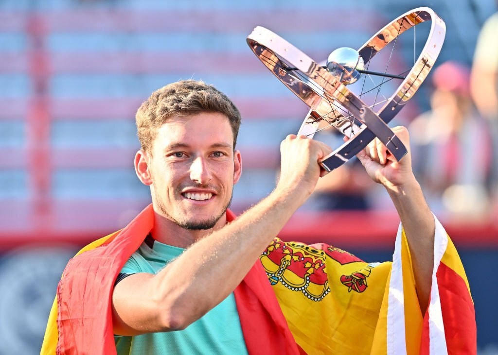 Carreno-Busta lần đầu tiên nhận được danh hiệu Masters 1000.