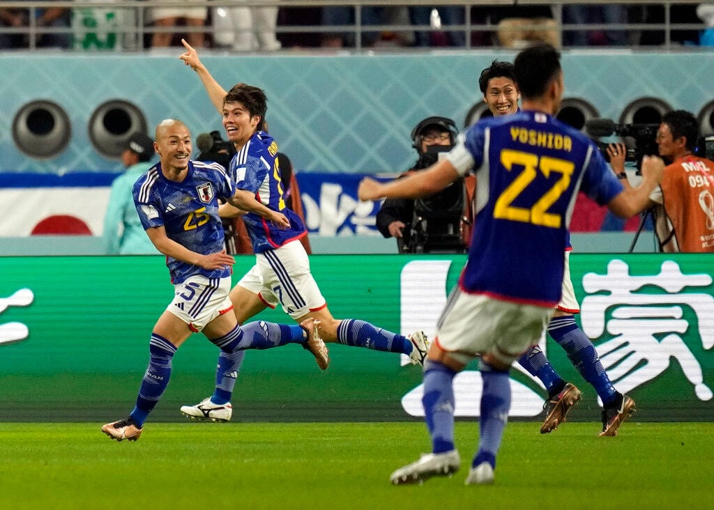 Niềm vui của Tanaka (Ảnh: AP).