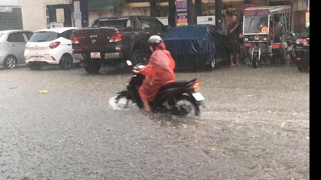 Nhiều nơi có mưa lớn trong hôm nay. 