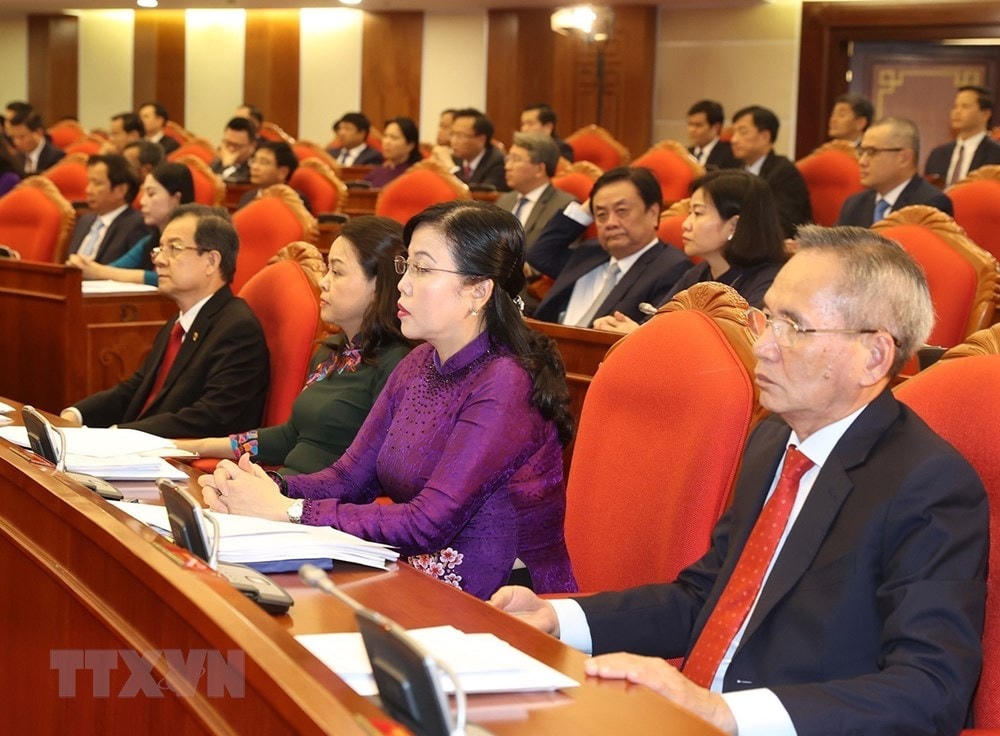 Các đại biểu dự bế mạc hội nghị. (Ảnh: Trí Dũng/TTXVN).