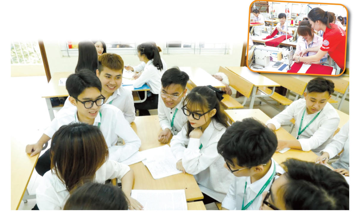 Đại học là mơ ước của hầu hết các em học sinh nhưng đó không phải là con đường duy nhất để đi đến thành công....Ảnh: Quang Vinh