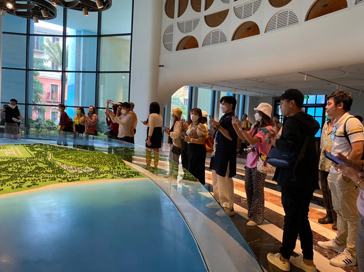 Khảo sát tại quần thể khu du lịch Sungroup
