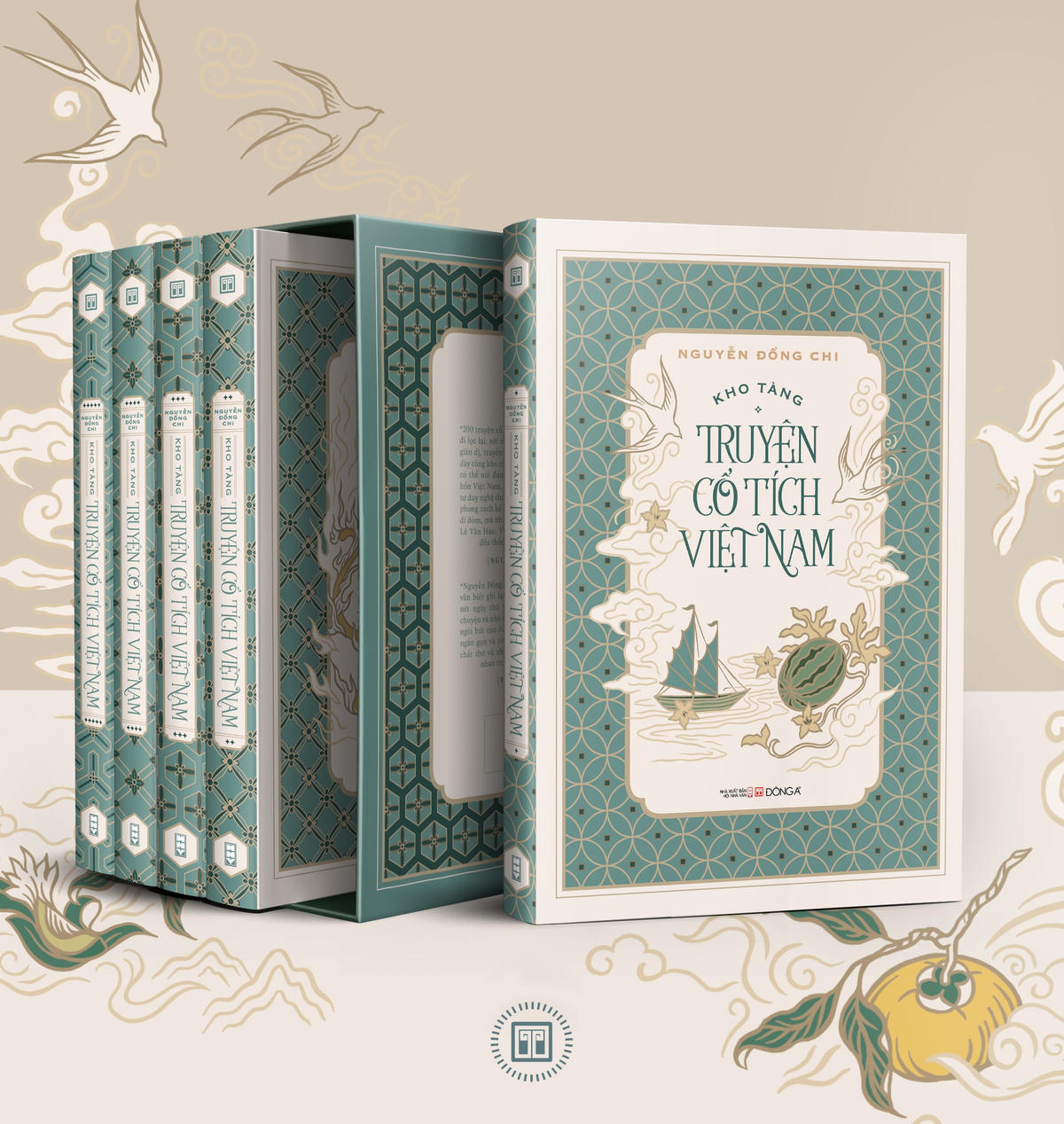 Bộ sách gồm 5 tập được tái bản lần này có nhiều nét mới lạ.