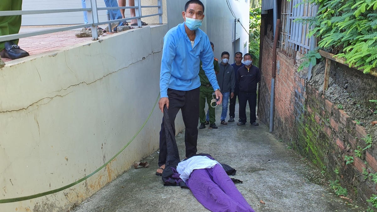 Nơi đối tượng thực hiện hành vi đồi bại với cụ bà.