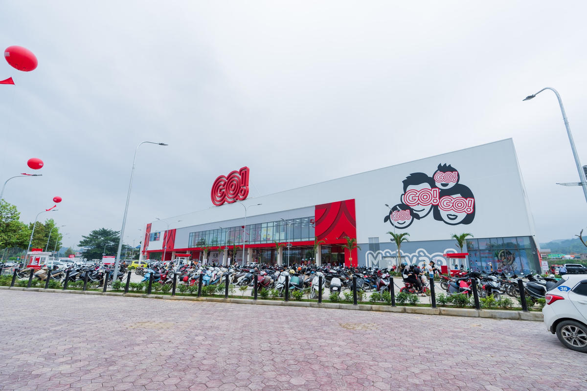 Toàn cảnh Trung tâm thương mại GO! Lào Cai.