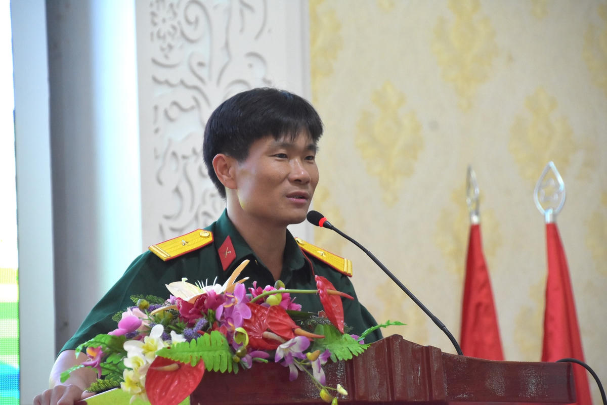 Thiếu tá Phùng Đức Toàn, Chính trị viên Trung đoàn Pháo binh 58 (Sư đoàn 308).